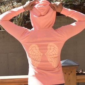 Victoria Secret Peach Wings Jacket